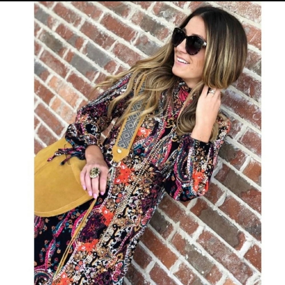 🌻Free People Womens All Dolled Up Paisley🌻